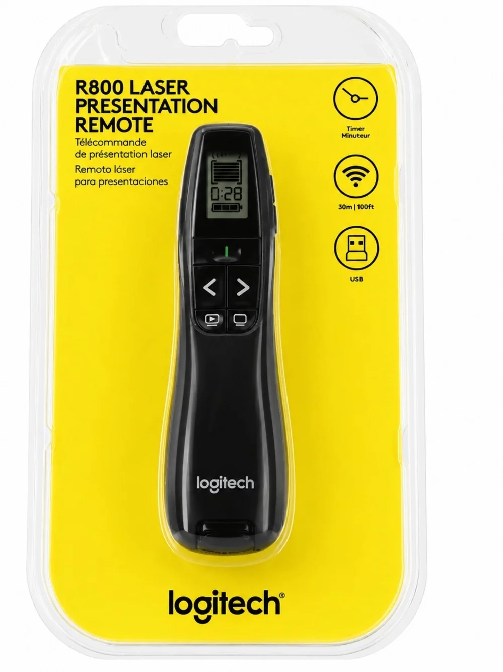 Logitech R800 Presentation Remote Laser - Picture 2 of 6